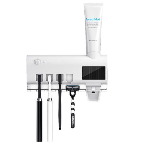 Smart Toothbrush Sterilizer Ultraviolet Sterilization Perforation-Free Wall-mounted Toothbrush - Image 6