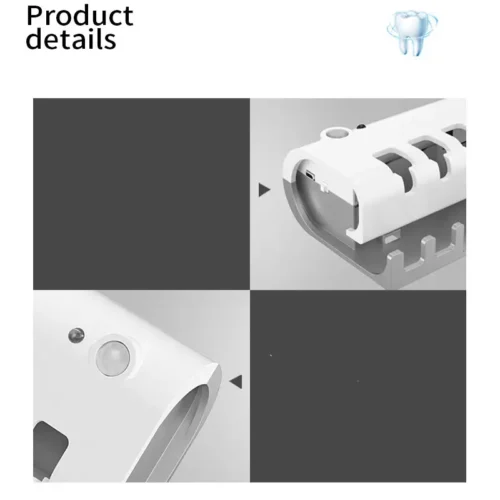 Smart Toothbrush Sterilizer Ultraviolet Sterilization Perforation-Free Wall-mounted Toothbrush - Image 4