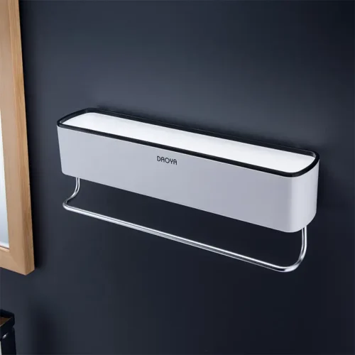 Bathroom Shelves, Perforated Ceramic Tile Walls, Toothpaste Cups - Image 5
