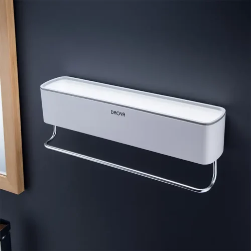 Bathroom Shelves, Perforated Ceramic Tile Walls, Toothpaste Cups - Image 3
