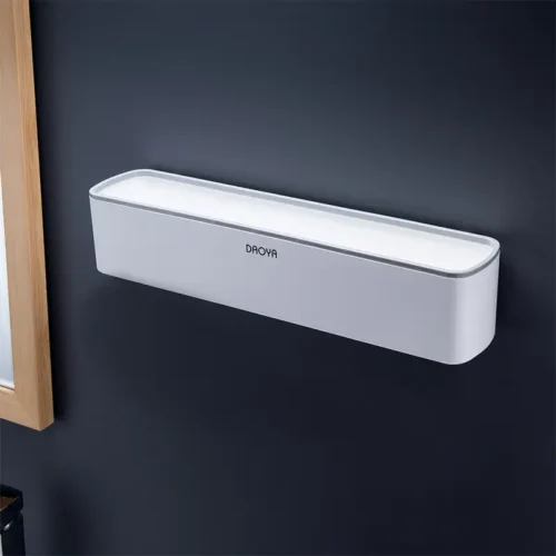 Bathroom Shelves, Perforated Ceramic Tile Walls, Toothpaste Cups - Image 4