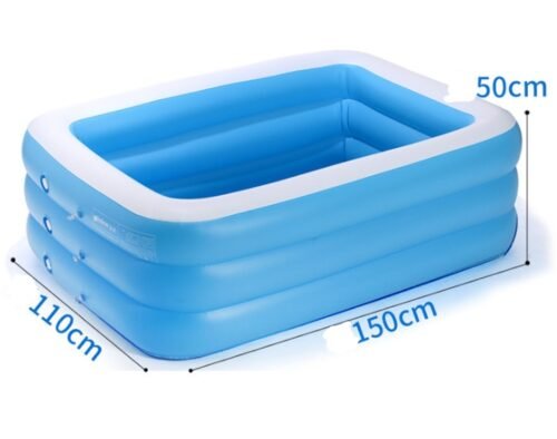 blow up pool, outdoor pool, plastic kiddie pool, - Image 7