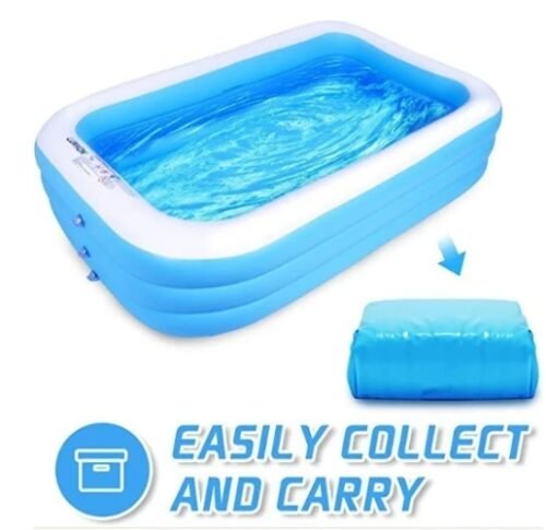 blow up pool, outdoor pool, plastic kiddie pool, - Image 3
