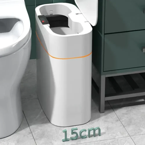 Smart Trash Can With Lid For Bedroom And - Image 5