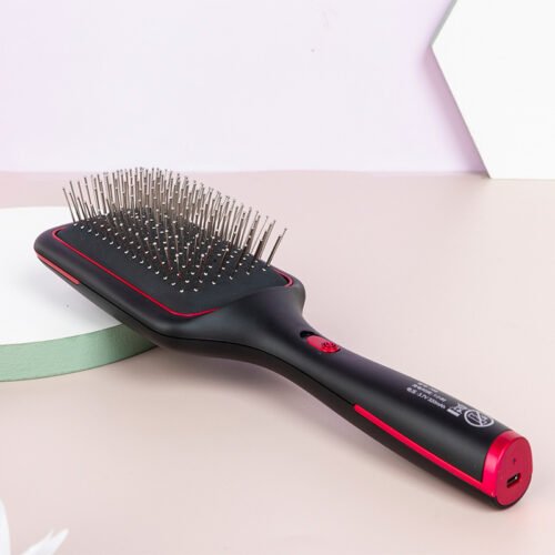 Wireless Charging Straight Hair Comb Negative Ion Blowing - Image 3