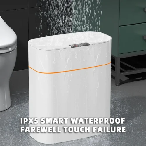 Smart Trash Can With Lid For Bedroom And - Image 3