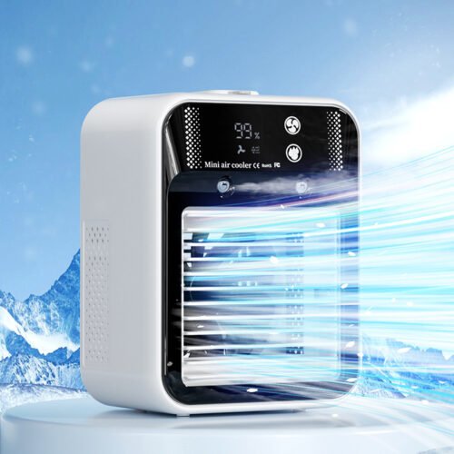 Air Conditioner Air Cooler Fan Water Cooling Fan Air Conditioning For Room Office Portable Air Conditioner Cars - Image 9